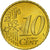 Luxembourg, 10 Euro Cent, 2004, MS(60-62), Brass, KM:78
