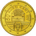 Austria, 50 Euro Cent, 2004, SC, Latón, KM:3087