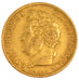 FRANCE, Louis-Philippe, 40 Francs, 1837, Paris, KM #747.1, AU(50-53), Gold,...