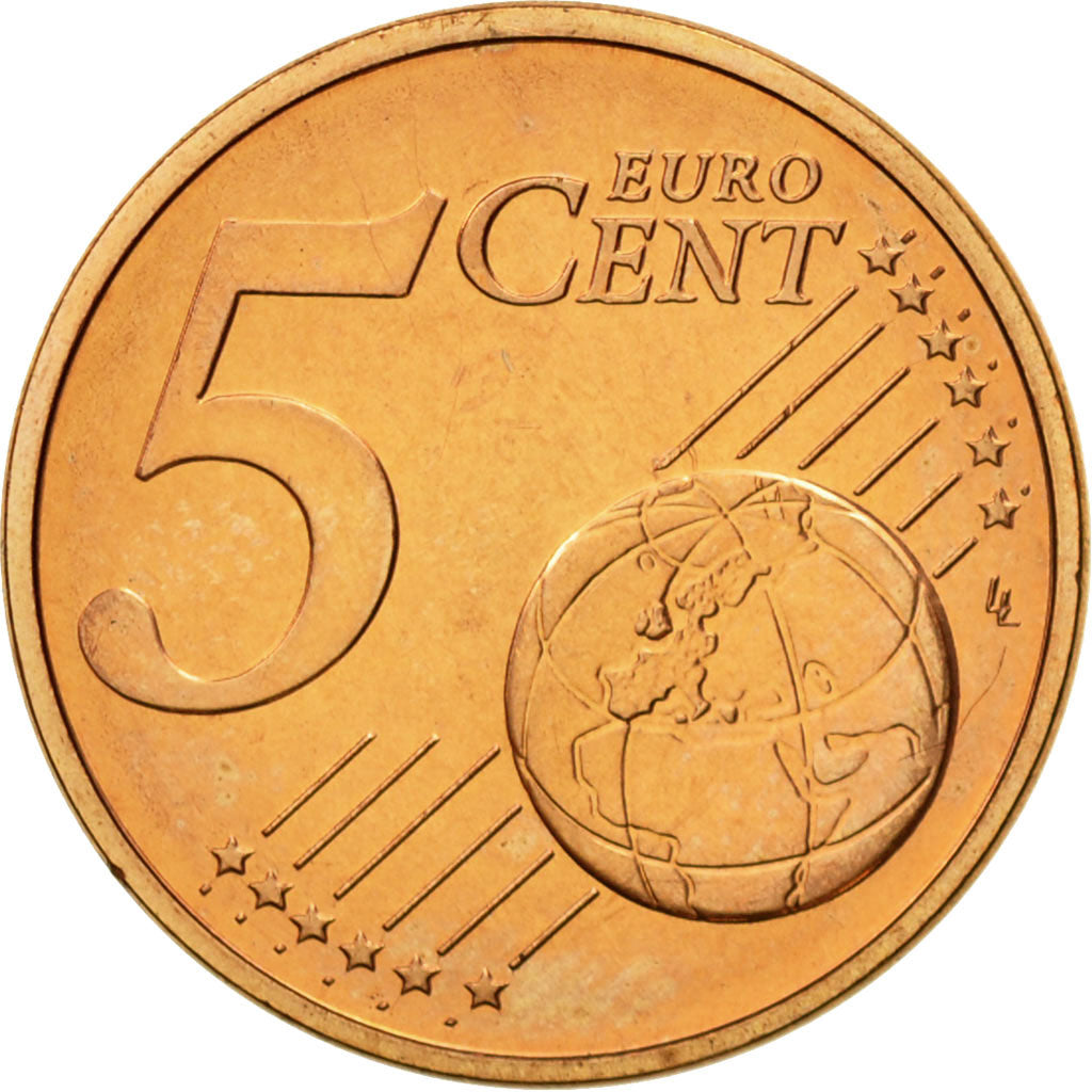 Oostenrijk, 5 Euro Cent, 2004, PR+, Copper Plated Steel, KM:3084
