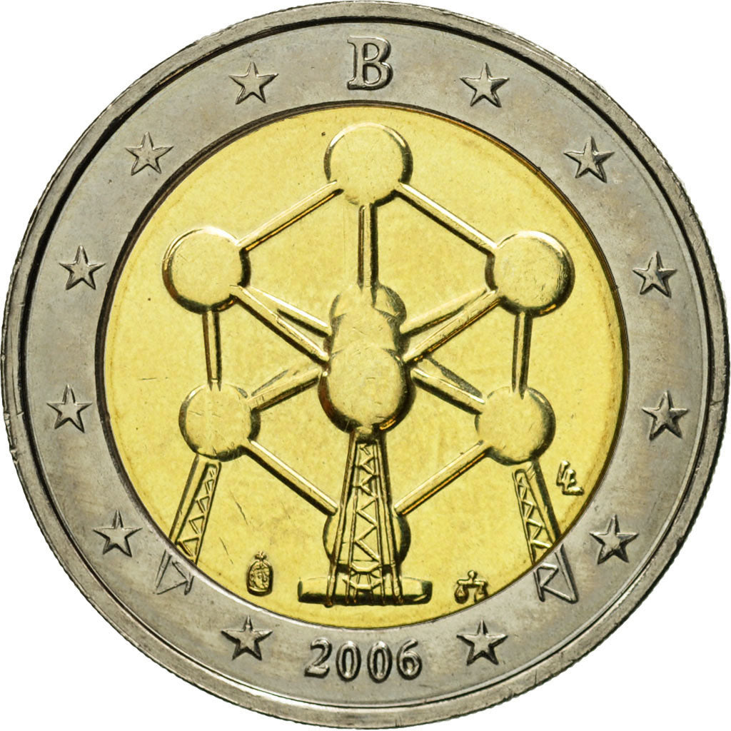 Belgium, 2 Euro, 2006, MS(60-62), Bi-Metallic, KM:241