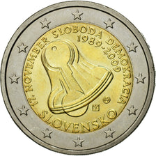 Slovacchia, 2 Euro, freedom 17 november 1989 20 th anniversary, 2009, SPL