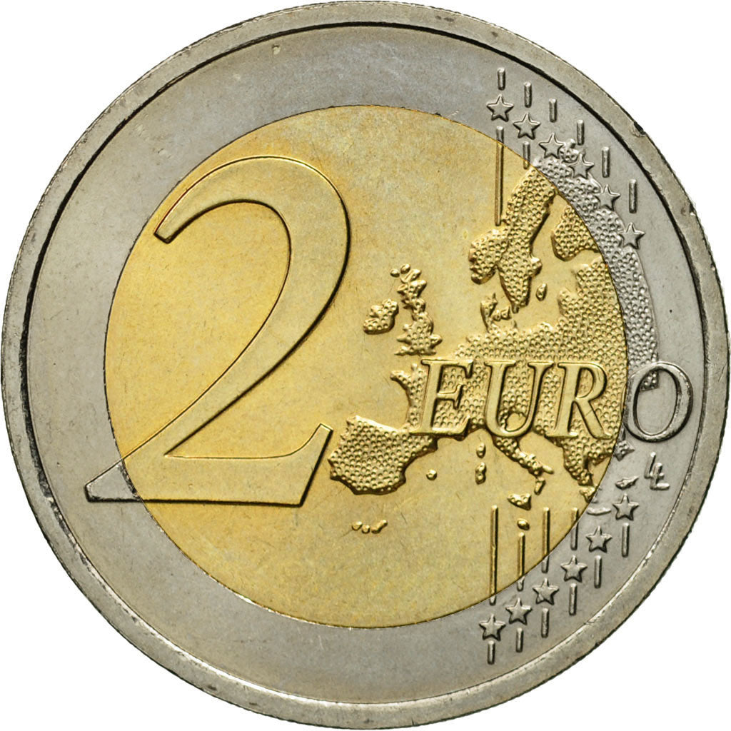 Austria, 2 Euro, 2010, MS(60-62), Bi-Metallic, KM:3143