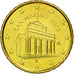 San Marino, 10 Euro Cent, 2008, MS(63), Brass, KM:482