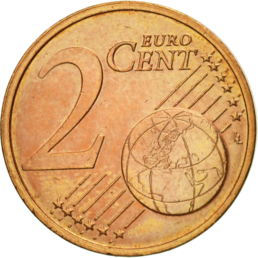 Frankrijk, 2 Euro Cent, 1999, PR+, Copper Plated Steel, KM:1283