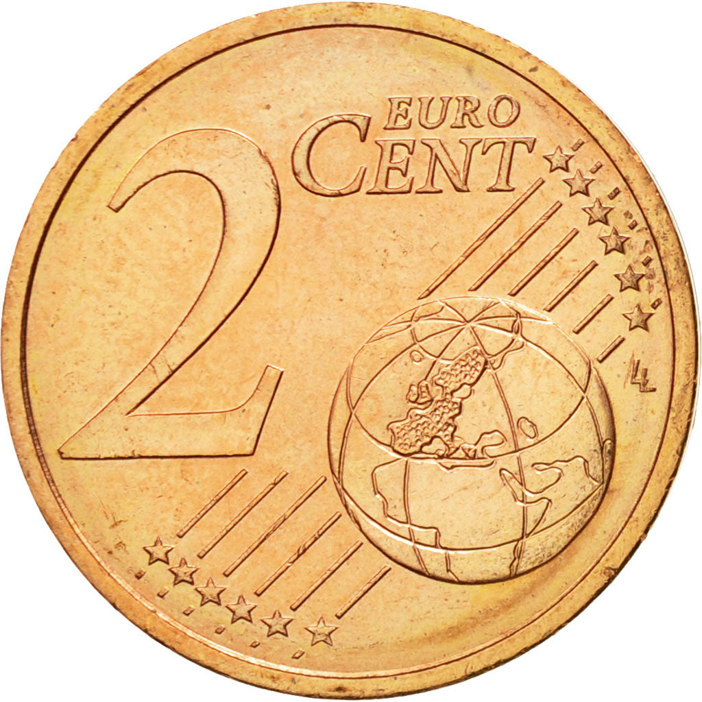 Francia, 2 Euro Cent, 2001, SPL, Acciaio placcato rame, KM:1283