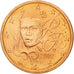 France, 2 Euro Cent, 2002, MS(63), Copper Plated Steel, KM:1283