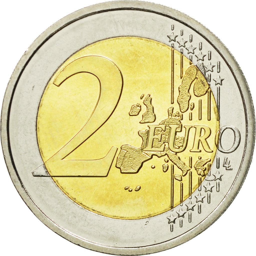 France, 2 Euro, 2003, MS(63), Bi-Metallic, KM:1289
