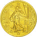 France, 50 Euro Cent, 2003, MS(63), Brass, KM:1287