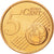 Frankrijk, 5 Euro Cent, 2003, UNC-, Copper Plated Steel, KM:1284