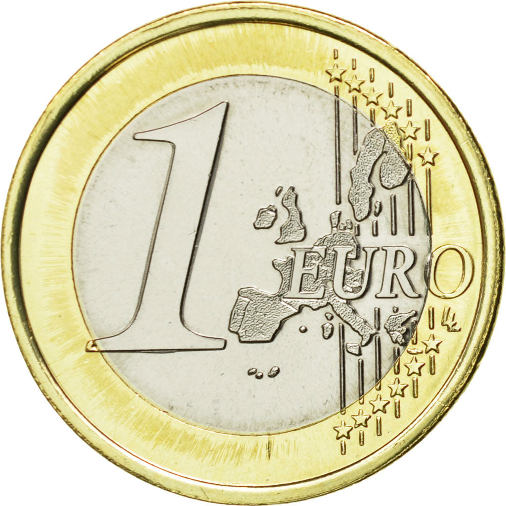 France, Euro, 2004, MS(63), Bi-Metallic, KM:1288