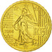 France, 10 Euro Cent, 2004, MS(63), Brass, KM:1285