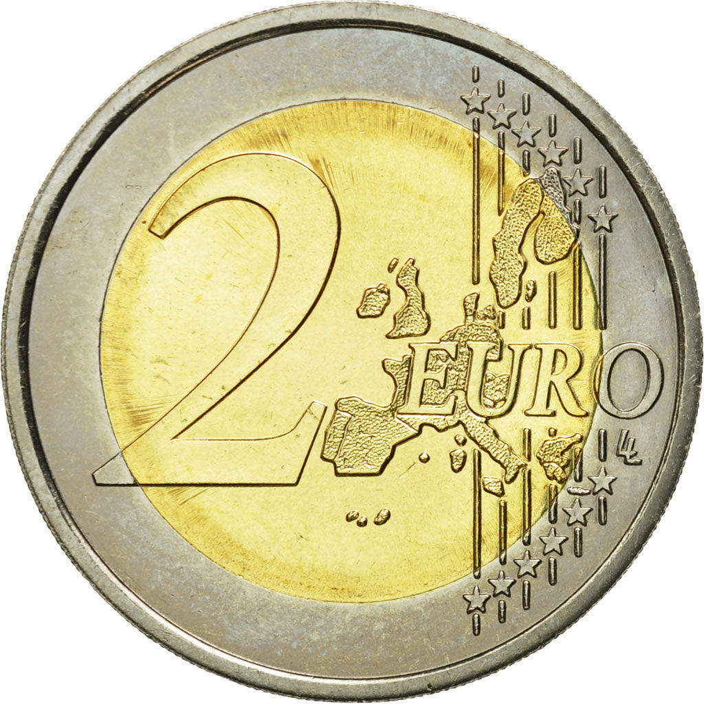 France, 2 Euro, 2005, MS(63), Bi-Metallic, KM:1289