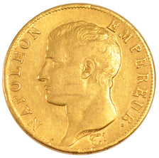 FRANCE, Napoléon I, 40 Francs, 1806, Paris, KM #675.1, EF(40-45), Gold, Gadoury 