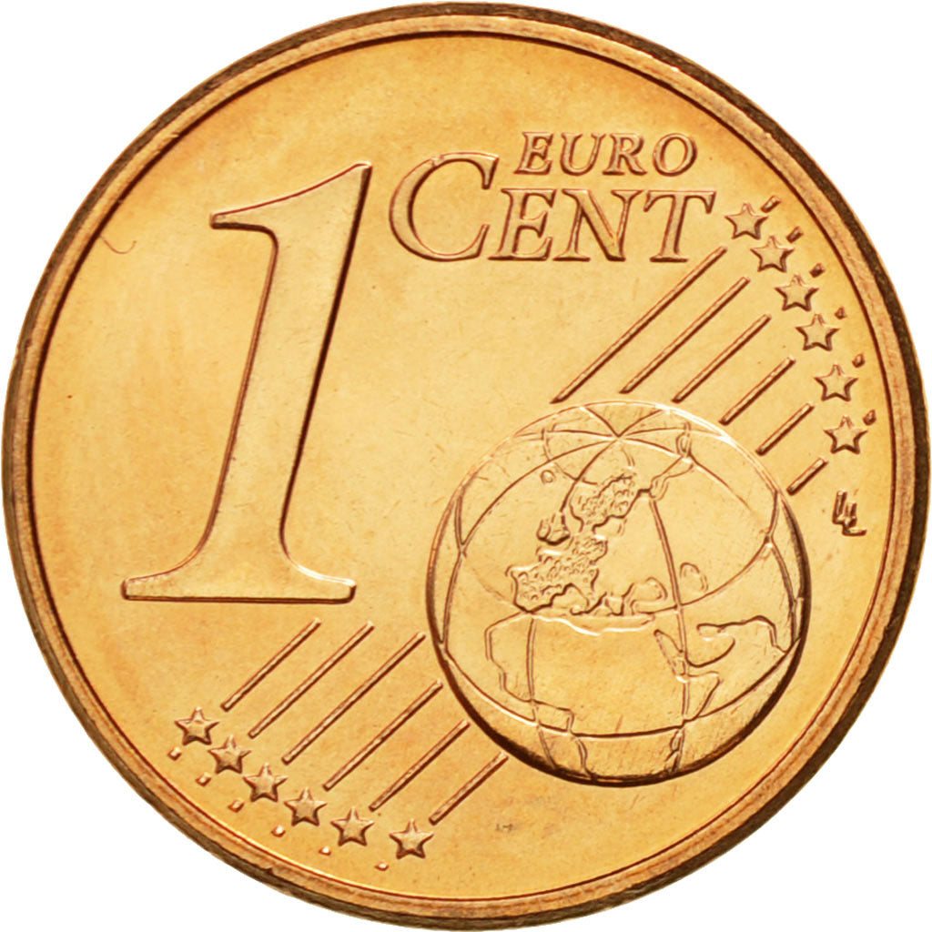 France, Euro Cent, 2005, MS(63), Copper Plated Steel, KM:1282