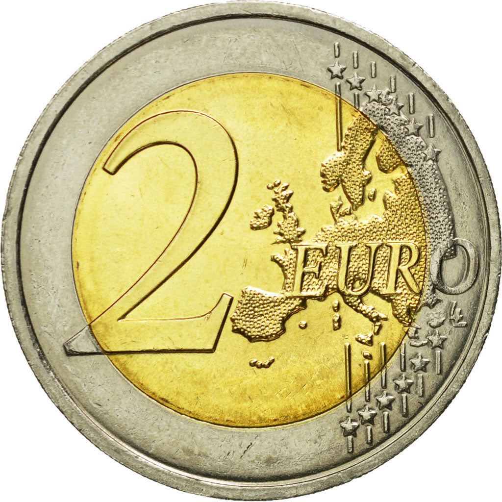 Malta, 2 Euro, 2008, MS(63), Bi-Metallic, KM:132