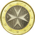Malta, Euro, 2008, Paris, MS(63), Bimetaliczny, KM:131