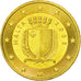 Malta, 50 Euro Cent, 2008, MS(63), Brass, KM:130