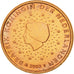 Netherlands, Euro Cent, 2003, MS(60-62), Copper Plated Steel, KM:234
