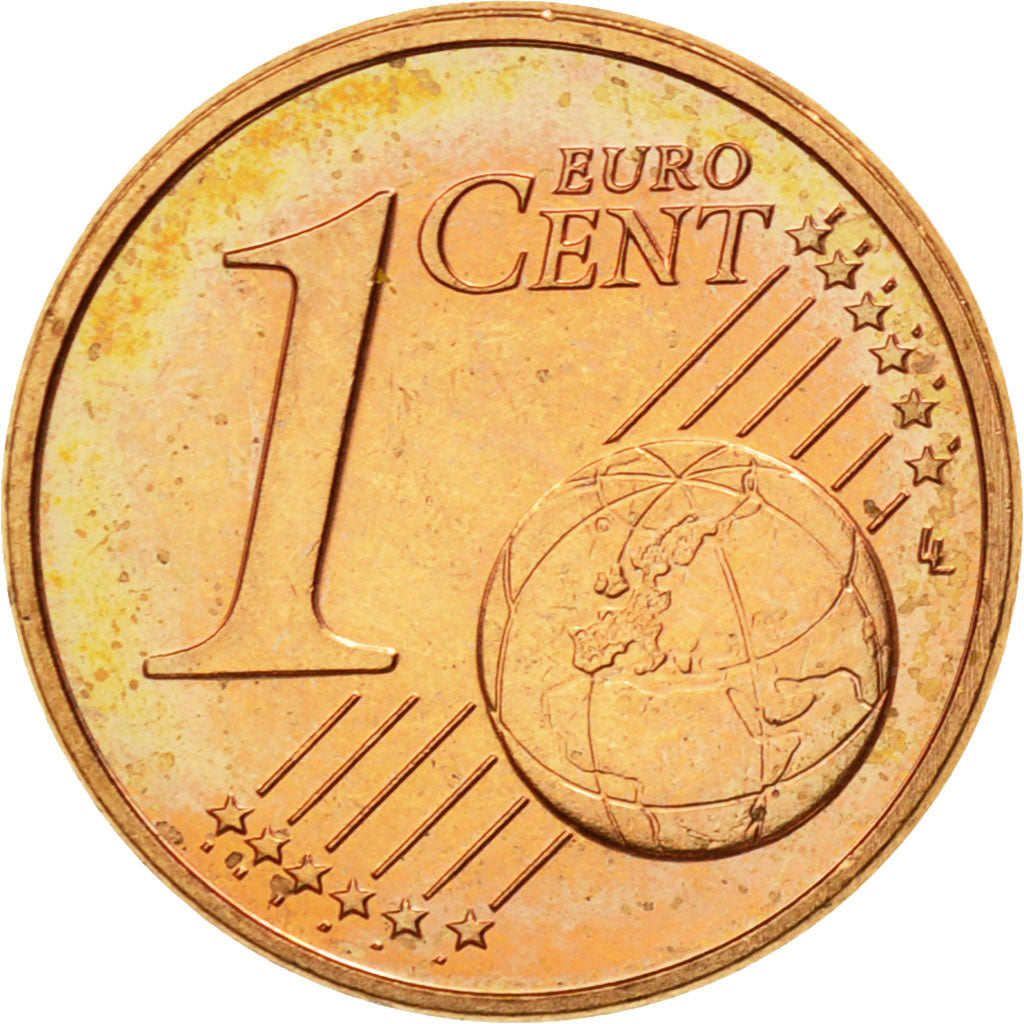 Netherlands, Euro Cent, 2003, MS(60-62), Copper Plated Steel, KM:234