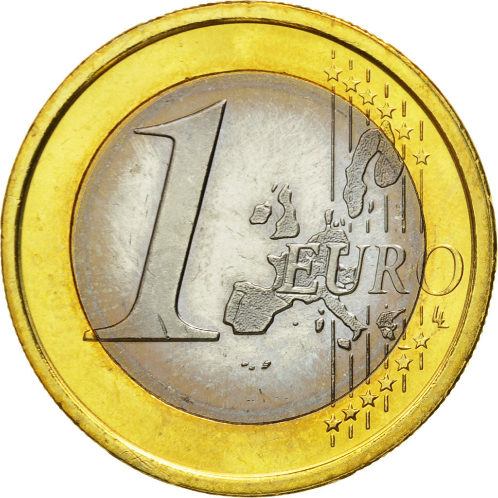 Spanje, Euro, 2003, UNC-, Bi-Metallic, KM:1046