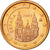 España, Euro Cent, 2003, SC, Cobre chapado en acero, KM:1040