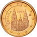 Spanien, Euro Cent, 2003, UNZ, Copper Plated Steel, KM:1040