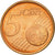 Finlandia, 5 Euro Cent, 2004, SPL, Acciaio placcato rame, KM:100