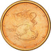 Finland, Euro Cent, 2004, MS(63), Copper Plated Steel, KM:98