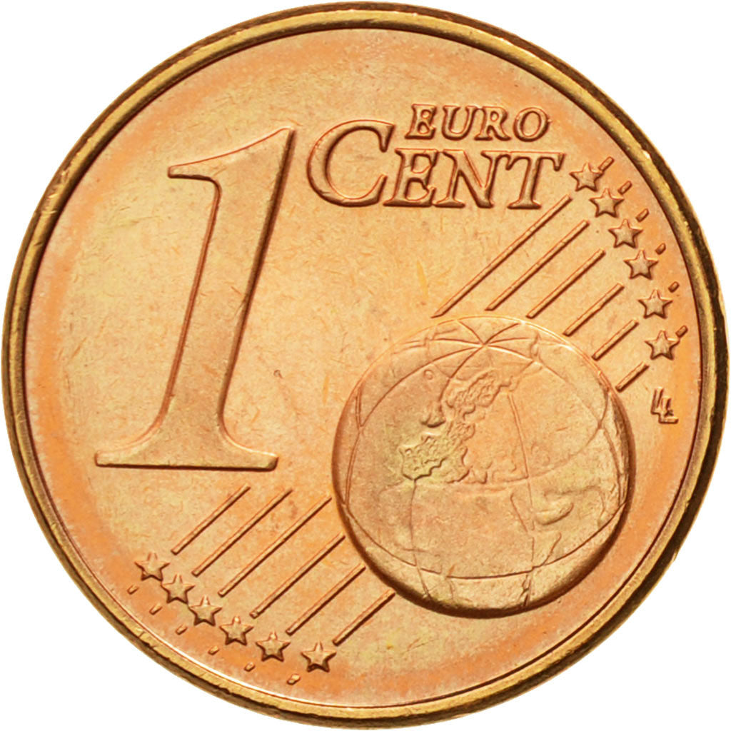 Finland, Euro Cent, 2004, MS(63), Copper Plated Steel, KM:98
