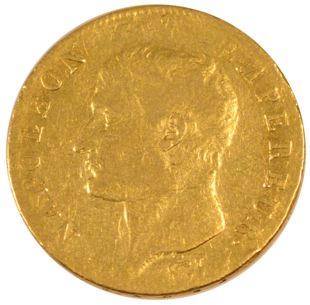 FRANCE, Napoléon I, 20 Francs, 1806, Paris, KM #674.1, EF(40-45), Gold, Gadoury 