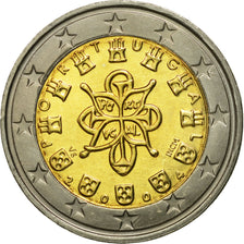 Portugal, 2 Euro, 2004, MS(63), Bi-Metallic, KM:747