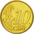 Portugal, 10 Euro Cent, 2004, SC, Latón, KM:743