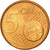 Portugal, 5 Euro Cent, 2002, SC, Cobre chapado en acero, KM:742