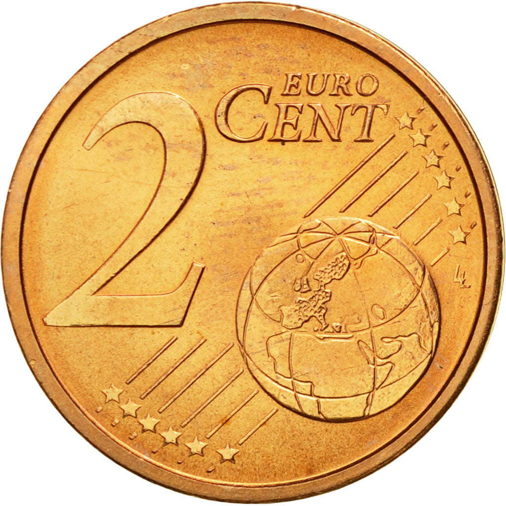 Italy, 2 Euro Cent, 2002, MS(63), Copper Plated Steel, KM:211