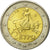 Greece, 2 Euro, 2002, MS(63), Bi-Metallic, KM:188