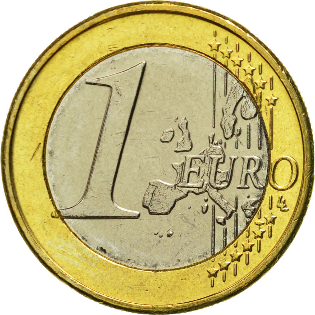 Coin, Greece, Euro, 2002, Athens, MS(63), Bi-Metallic, 23.25