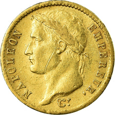 Moneda, Francia, Napoléon I, 20 Francs, 1808, Paris, MBC, Oro, KM:687.1