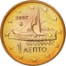 Grecia, Euro Cent, 2002, SC, Cobre chapado en acero, KM:181