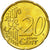 Belgium, 20 Euro Cent, 2004, MS(63), Brass, KM:228