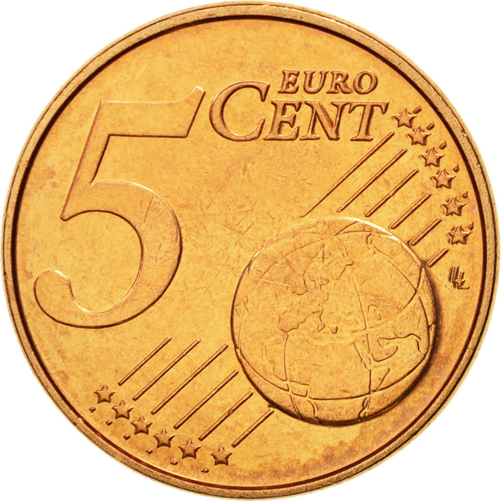 Belgium, 5 Euro Cent, 2004, MS(60-62), Copper Plated Steel, KM:226
