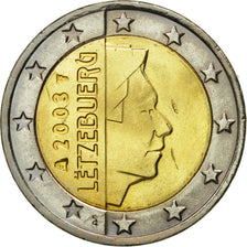 Luxembourg, 2 Euro, 2003, MS(60-62), Bi-Metallic, KM:82