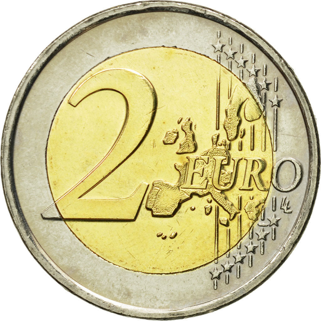 Luxembourg, 2 Euro, 2003, MS(60-62), Bi-Metallic, KM:82