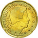 Luxembourg, 20 Euro Cent, 2003, MS(60-62), Brass, KM:79