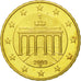 Bundesrepublik Deutschland, 10 Euro Cent, 2003, UNZ, Messing, KM:210