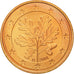 GERMANY - FEDERAL REPUBLIC, 5 Euro Cent, 2004, MS(63), Copper Plated Steel