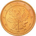 Federale Duitse Republiek, 5 Euro Cent, 2004, UNC-, Copper Plated Steel, KM:209