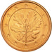 GERMANY - FEDERAL REPUBLIC, Euro Cent, 2004, MS(63), Copper Plated Steel, KM:207