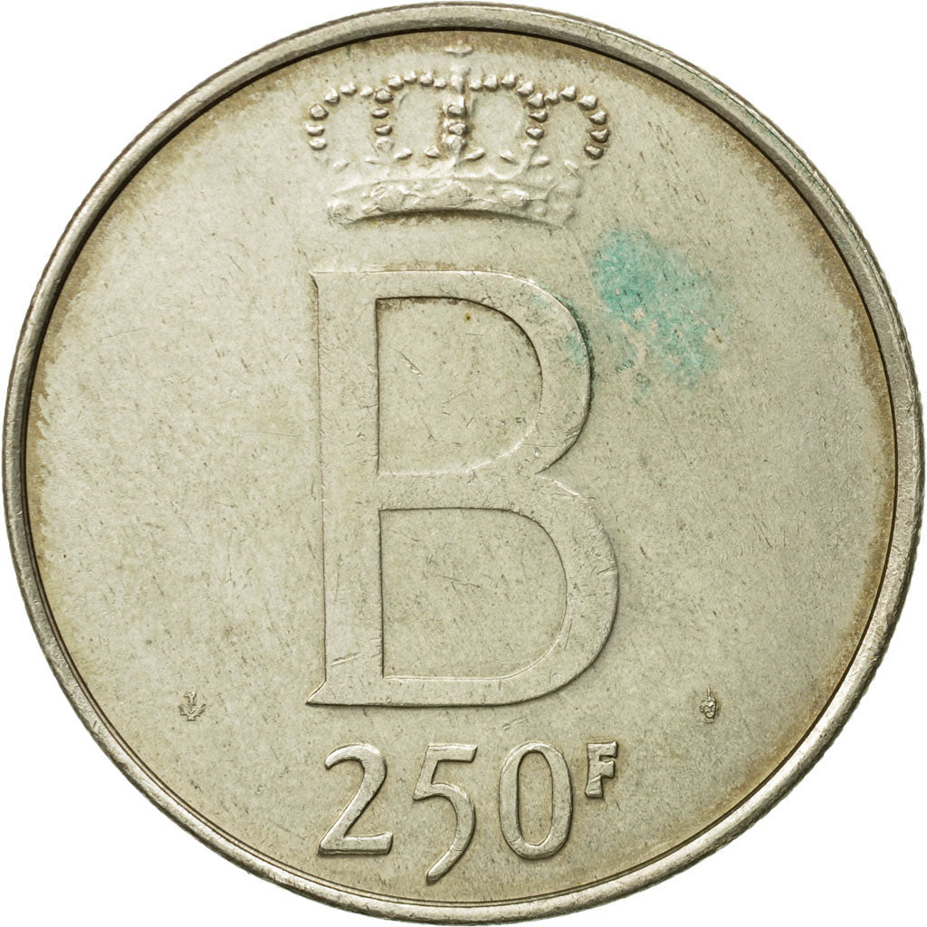 Coin, Belgium, 250 Francs, 250 Frank, 1976, AU(50-53), Silver, KM:157.1