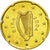 REPUBBLICA D’IRLANDA, 20 Euro Cent, 2004, SPL, Ottone, KM:36